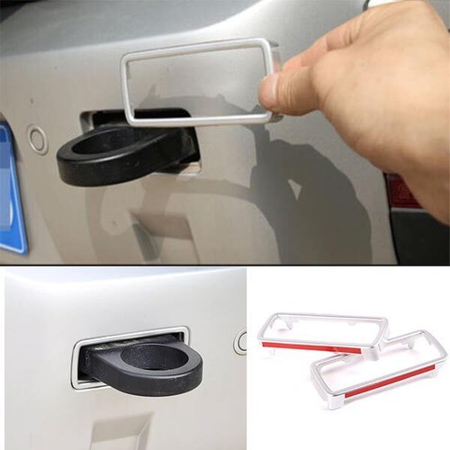 Tow Hitch Frame Trim For Land Rover Defender 202023 Silver Rear Rear