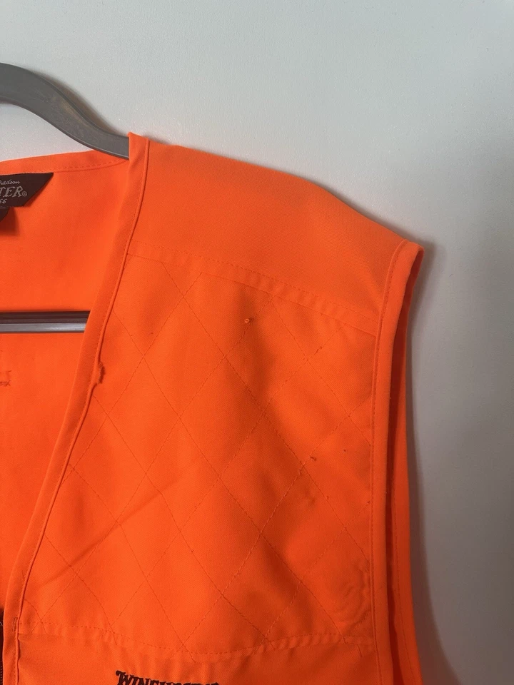 Chaleco de Caza Winchester Blaze Naranja Talla Grande Ligero Cremallera Ciervo De Colección Foto 4 de 4