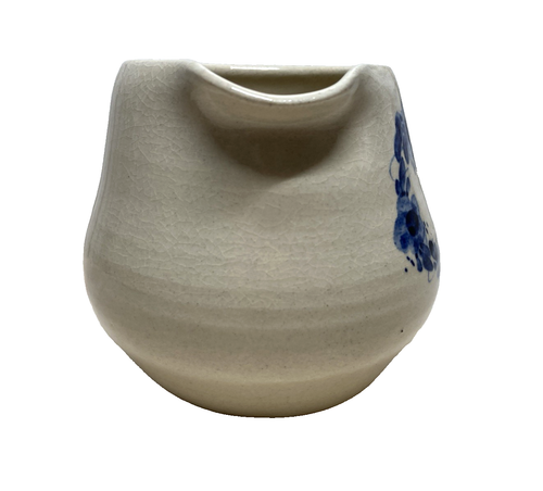 Floral Heart Pottery SMALL 4" Pitcher P. R Storie Pottery Made In Marshall Texas - Picture 2 of 10