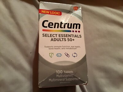 centrum multivitamin for adults 50 plus new box
