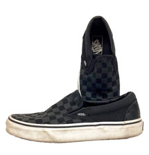 Vans OTW - Women's Sz 7 - Black Checkered/Checkerboard Low Skate Shoes - 721356