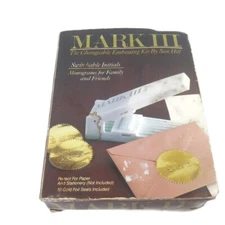 Vintage 1985 Mark III Changeable Embossing Kit Sun Hill 