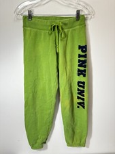 Vintage Y2K Victoria  s Secret PINK Spellout Sweatpants Joggers Fleece XS