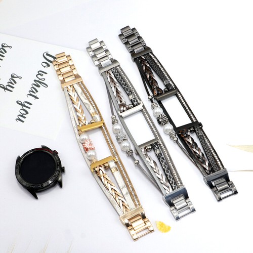 20mm For Samsung Watch 42mm 3 41mm Active2 44/45mm Stainless Steel Band Strap - Picture 1 of 13