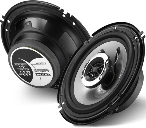 6in 2-Way Coaxial Car Speakers, 400W Peak, Universal Car Door Speaker Pair