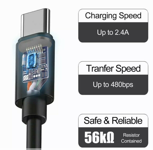 For LG Stylo 4 G7 G8 V35 ThinQ V20 V30S Charger Type C USB-C Cable Fast Charging - Picture 5 of 8