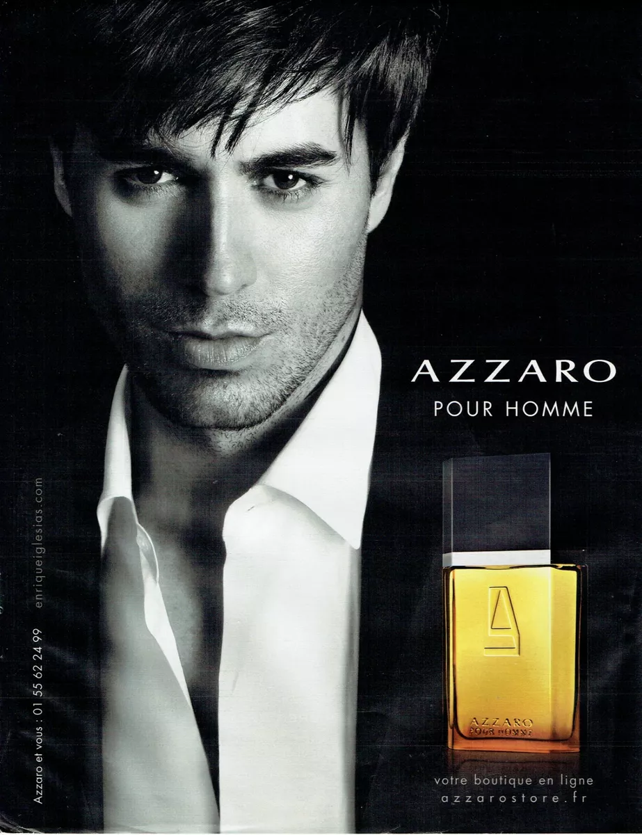 Publicit Advertising 039 2012 Azzaro pour homme Enrique