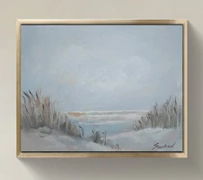 Original Impressionist Painting on 11 in x14 in Canvas - Signed by the Artist