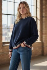 Aerie Sherpa Soft Crewneck Pullover Women s Oversized Sweatshirt Size XS