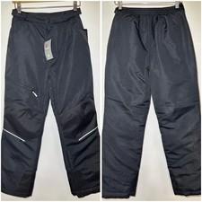 Swiss Tech Youth Kids Black Unisex Snow Pants Size XL 14-16 NEW