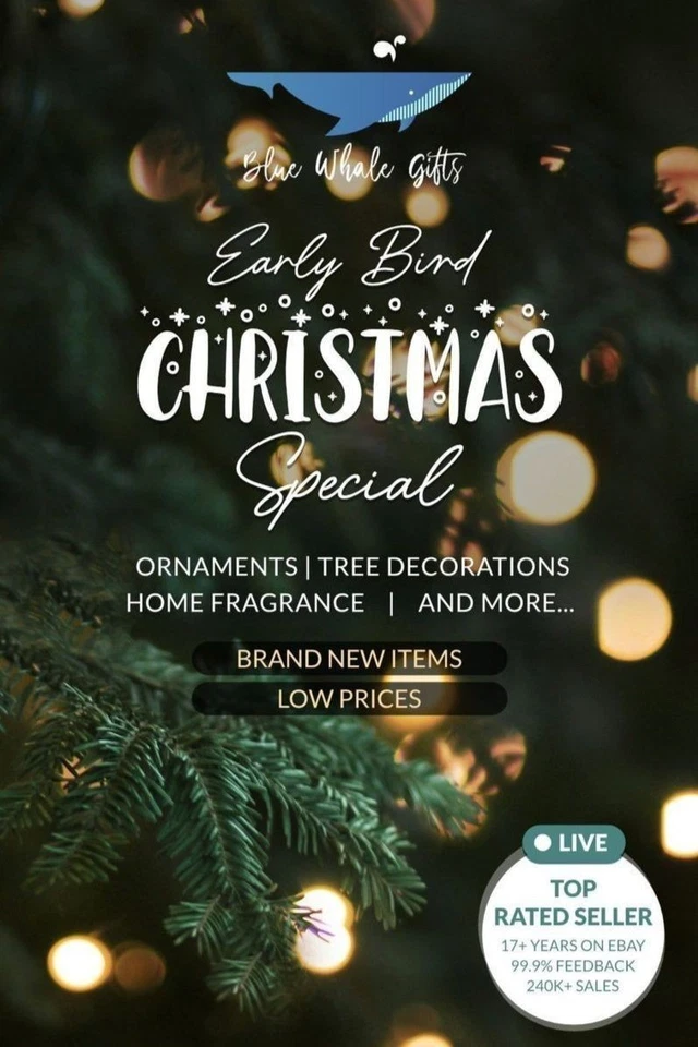 Early Bird Christmas Special - Live Clearance - New Items, Low Prices