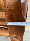 1800s Era Gorgeous Stunning Rare Solid Curly Tiger Maple Handmade Full Rope Bed — photo 8