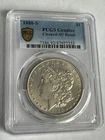 1888-S Morgan Silver Dollar AU Details - Cleaned PCGS #253