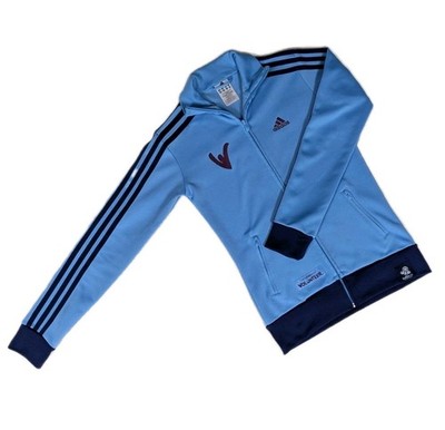 adidas Jacke VOLUNTEER UEFA EURO 2012 Poland-Ukraine Damen Gr: S Blau wie Neu
