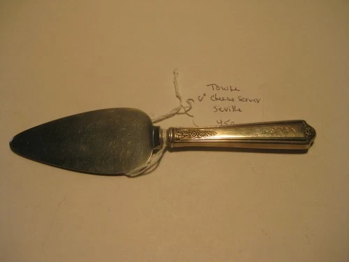 Vintage 6" Towle Sterling Handle Cheese Server Seville 45 Grams