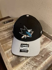 NHL Fanatics Authentic Pro San Jose Sharks Adjustable Cap Snapback Hat One Size