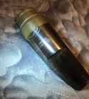 MELIPHONE SPECIAL STEEL EBONITE REG.U.S. PAT. OFFICE alto sax K5* facing — photo 3
