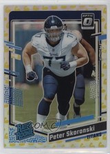 2023 Panini Donruss Optic Rated Rookie Flex Prizm /149 Peter Skoronski #296 0nw0