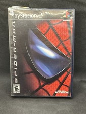 Spider-Man PS2 2002 Activision Black Label CIB Complete