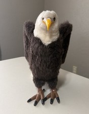 Vintage Dakin Bald Eagle 12" Nice Condition, Plastic Feet/Claws/Talons 1986