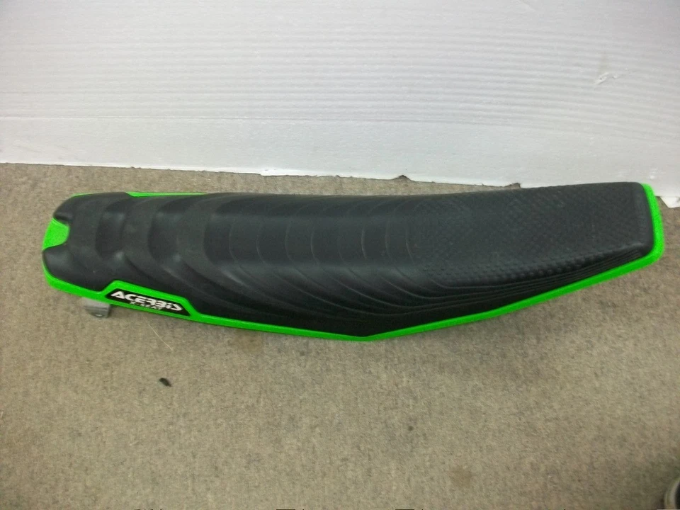 2016 2017 2018 Acerbis Seat X-Seat Hard For Kawasaki KX450 KX 450 Green & Black Foto 3 de 4