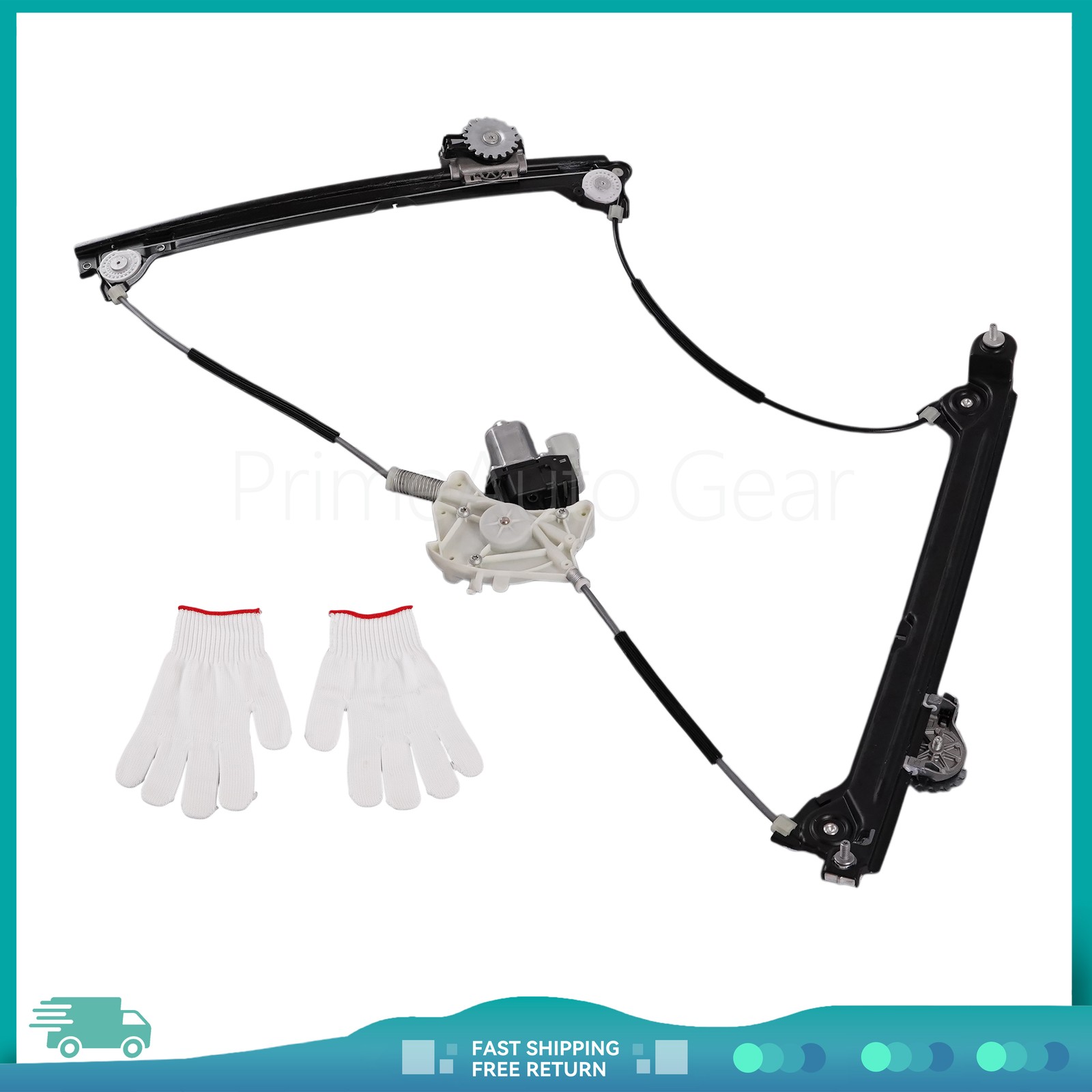 Front Left Window Regulator With Motor For 17-24 Maserati Levante M161 US