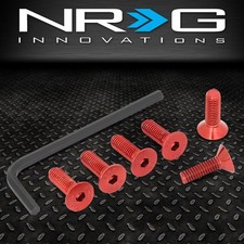 Nrg Innovations Steering Wheel Conical Screw Kit 6 Piece Wallen Key Sws-100rd
