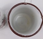 Set of 2 Hand-Painted Folk Art Espresso Cups – Small Ceramic, Floral Design — photo 7
