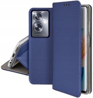 SchutzhüLle FüR Oppo A79 5G Smart Magnet Book Case Geschlossen Marineblau