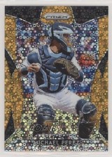 2019 Panini Prizm Tier III Neon Orange Donut Circle /150 Michael Perez #260 6ks