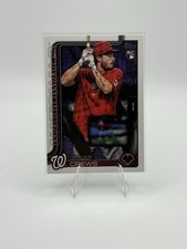 2025 Topps Series 1 Dylan Crews Variation SP Short Print Washington Nationals