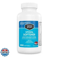 berkley jensen Stool Softener Laxative, Docusate Sodium 100 mg, S