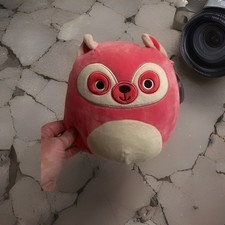 Squishmallows 8 Lucia Pink Lemur Soft Plush Kellytoy NWT Summer 2020 HTF RARE