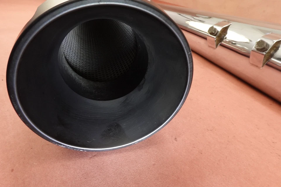 Juego de tubos silenciadores de escape Harley Davidson Road King FLHR 2007-2011 Foto 3 de 4