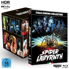 Spider Labyrinth - Italo Cinema #01 4K Ultra HD # UHD+BLU-RAY-NEU