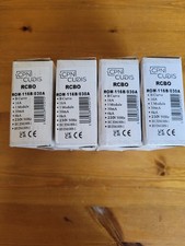 CPN CUDIS 16A , 30MA ,B CURVE RCBO QTY X 4