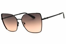 Guess GU00192 01B Shiny Black/Smoke Gradient 59-16-140 Sunglasses New Authentic
