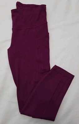 ATHLETA | Size M | Ultimate Stash II Magenta Purple Fuchsia 7/8 Tight Leggings