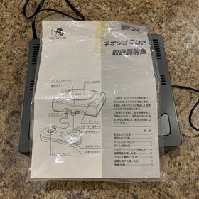 SNK NeoGeo CDZ Console System 1game CD-T02 Boxed Neo Geo Tested Japan