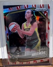 Nika Muhl 2025 Panini Prizm WNBA #127 Logo Prizm SP Seattle Storm