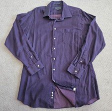 Paul Fredrick Men  s Dress Shirt Lot of 5 Long Sleeve 18-35 Trim Fit Asstd Colors