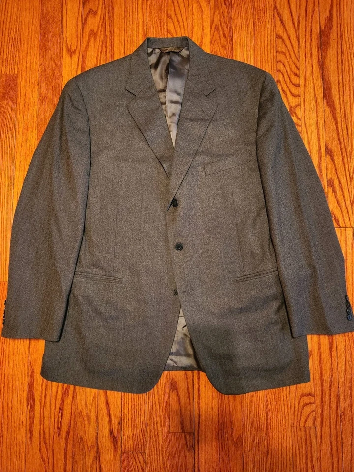 Paul Stuart Brown Suit Size 46 Waist 36/30 *100% Wool *GREAT CONDITION! - Image 2 of 4