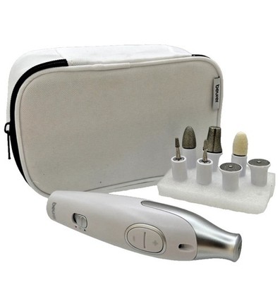 Beurer MP42 Nail Drill,7-in-1 Nail Kit. Strong Sapphire Nail Drill Bits Open Box