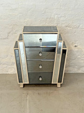 Vintage Mirrored Chest of Drawers – Glamorous Hollywood Regency Style