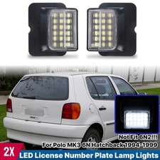 2x Kennzeichenbeleuchtung Beleuchtung für VW Polo MK3 6N1 Hatchback 1994-1999