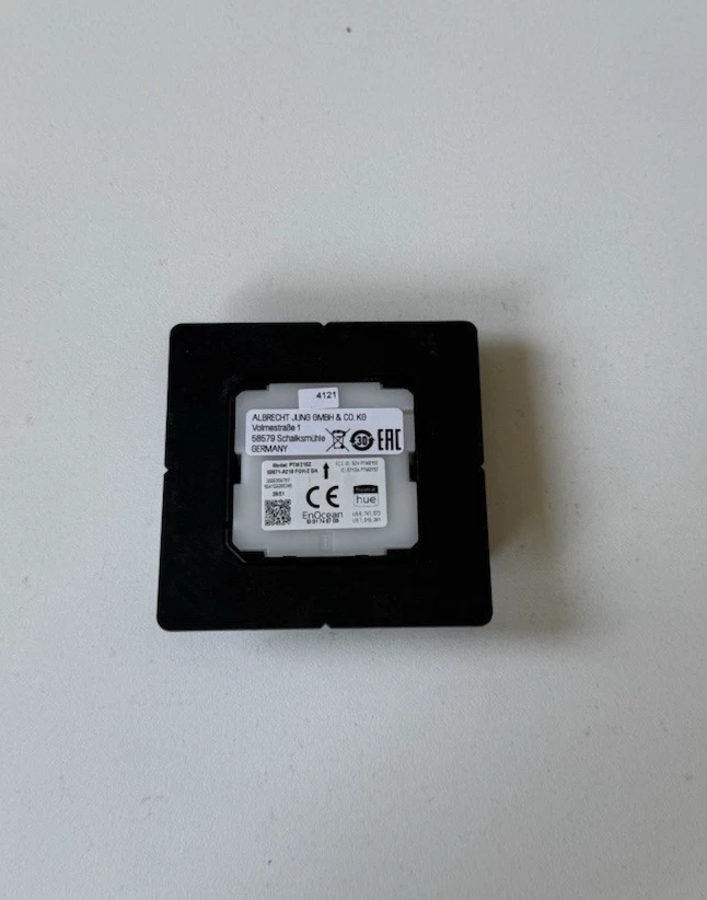 Jung ENOA595WW EnOcean Funk-Wandsender 4kanal Serie AS Alpinweiß - Bild 3 von 3