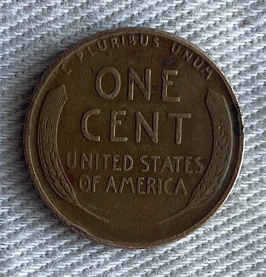 1936 Lincoln Wheat Penny No mint mark ERROR  ' L ' on rim - Image 2 of 2