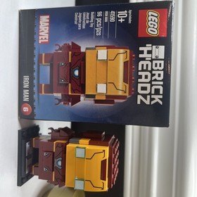 Lego Marvel Comics Brick Headz Iron Man 41590 (Open Box)used