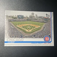 CHICAGO CUBS Wrigley Field Vintage Stock 12/99 2019 Topps Series 1 Baseball #197