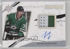 2017-18 Ultimate Collection Rookies /49 Denis Gurianov #65 Patch Auto ev1